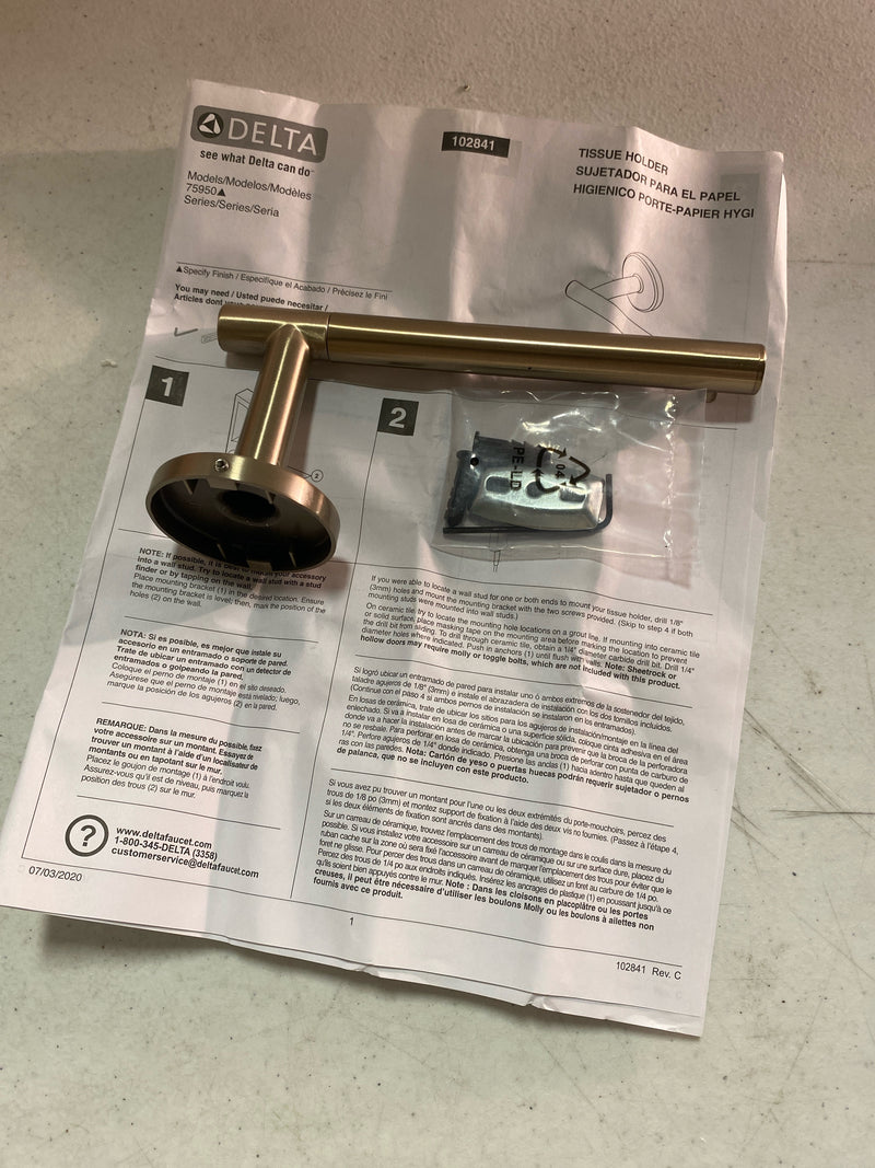 Delta 559LF-LPU Trinsic Single Hole Single-Handle Bathroom Faucet in Chrome