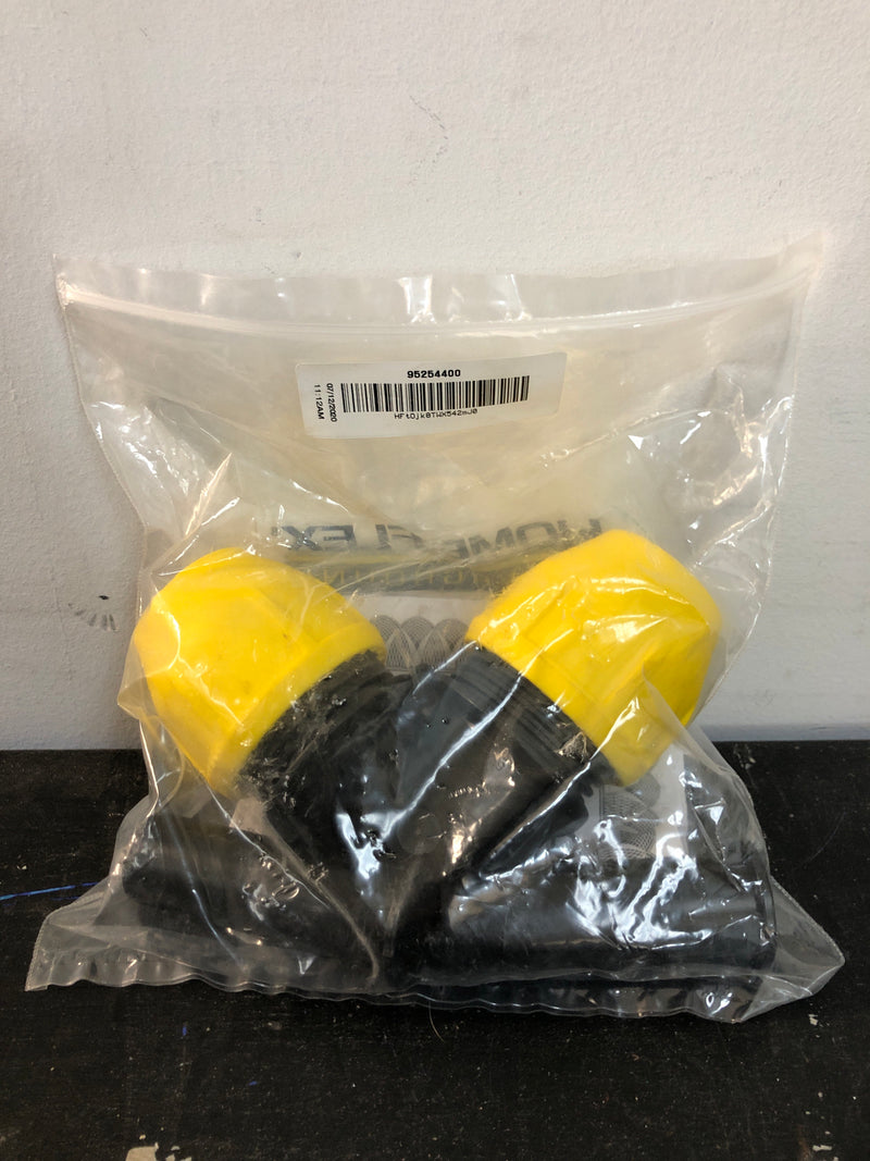 Home-flex 18-406-010 1 in. IPS DR 11 Underground Yellow Poly Gas Pipe 90-Degree Elbow