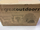 The Great Outdoors 8101-A138-L Kirkham 8-1/2" Wide LED Dark Sky Outdoor Wall Sconce - Aspen Bronze
