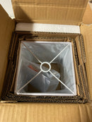 Progress Lighting P710016-015 Metro Single Light 15-1/8" High Wall Sconce with A Linen Shade - Polished Chrome