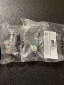 Kingston Brass CC44151ZX 1/2" FIP X 1/2" or 7/16" Slip Joint Straight Stop Valve - Polished Chrome