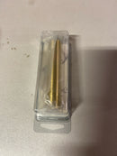 Jaclo 801-12.4-SB All Brass Vertical Drop Nipple, 1/2 x 4", Satin Brass