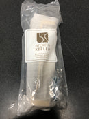 Belwith Keeler B076710WB-BGB Fuse 6-5/16 Inch (160 mm) Center to Center Wood Inlay Cabinet Handle / Drawer Pull - Brushed Golden Brass With Black Wood