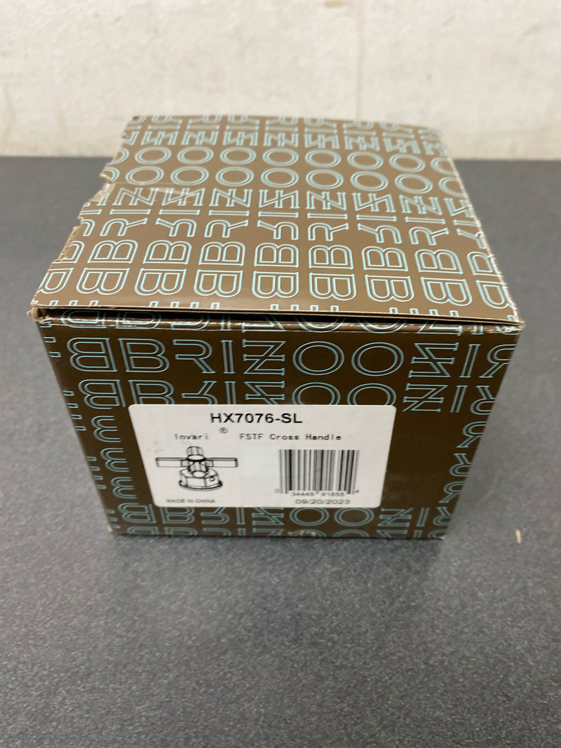 Brizo HX7076-SL Invari Free Standing Tub Filler Cross Handle Kit - Luxe Steel