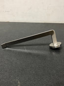 Signature Hardware 485046 Drea 10-3/8" Wall Mounted Towel Ring - Brushed Nickel