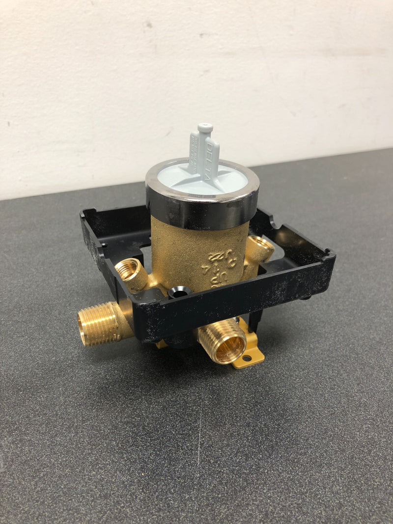Delta Universal Mixing Rough-In Valve with Service Stops, 1/2" NPT Male thread with 1/2" C.W.T Female Sweat