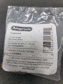 Amerock BP26200SS Essential'Z Stainless Steel 1-1/4 Inch Mushroom Cabinet Knob - Stainless Steel