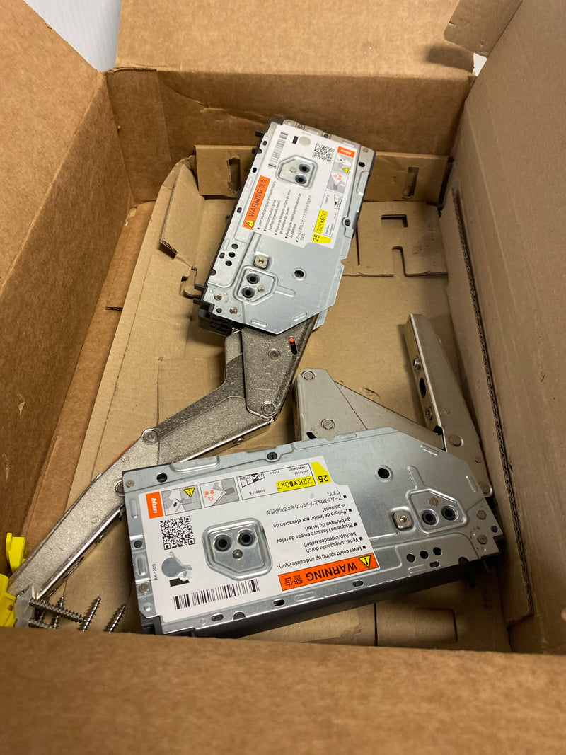 Blum 22K2500T TIP-ON AVENTOS HK Top Lift Mechanism for Stay Lift System with Power Factor 80 to 240 - Zinc