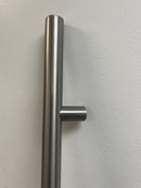 Emtek BTB86189SS 48 Inch Long Back to Back Round Door Pull Set - Brushed Stainless Steel