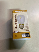 Bulbrite 862154 Pack of (6) 0.7 Watt s14 Medium (E26) LED Bulbs - 75 Lumens, 2700K, and 80CRI - Clear