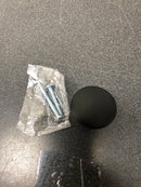 Amerock BP55362MB Riva 1-1/4 Inch Oval Cabinet Knob - Matte Black