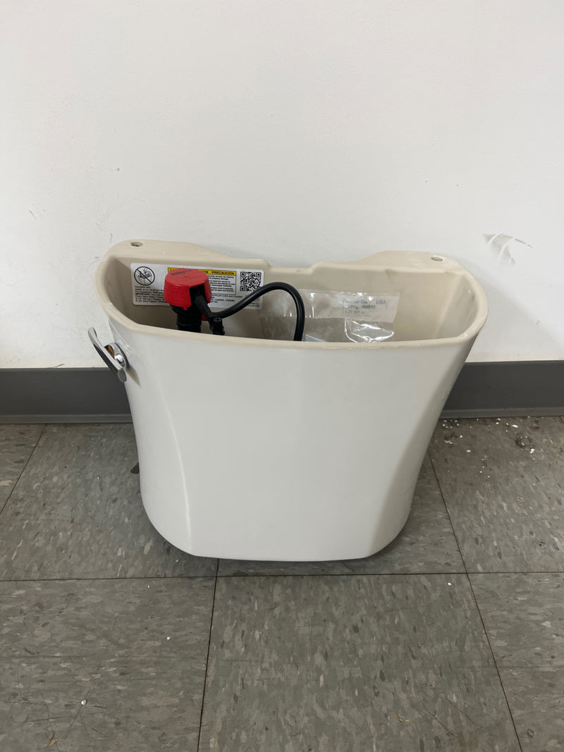 KOHLER Wellworth 1.28 GPF Single Flush Toilet Tank Only in White-K-4841-0