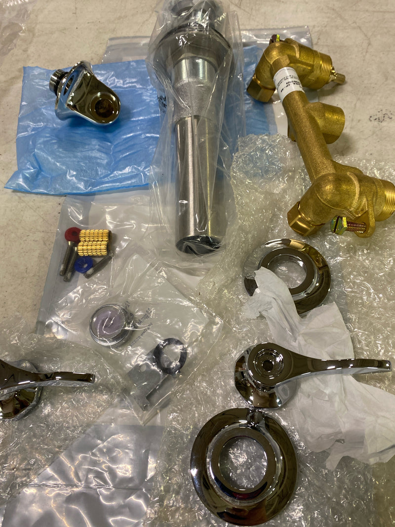 KOHLER TRITON BOWE Shelf Back faucet with Grid drain and lever handles