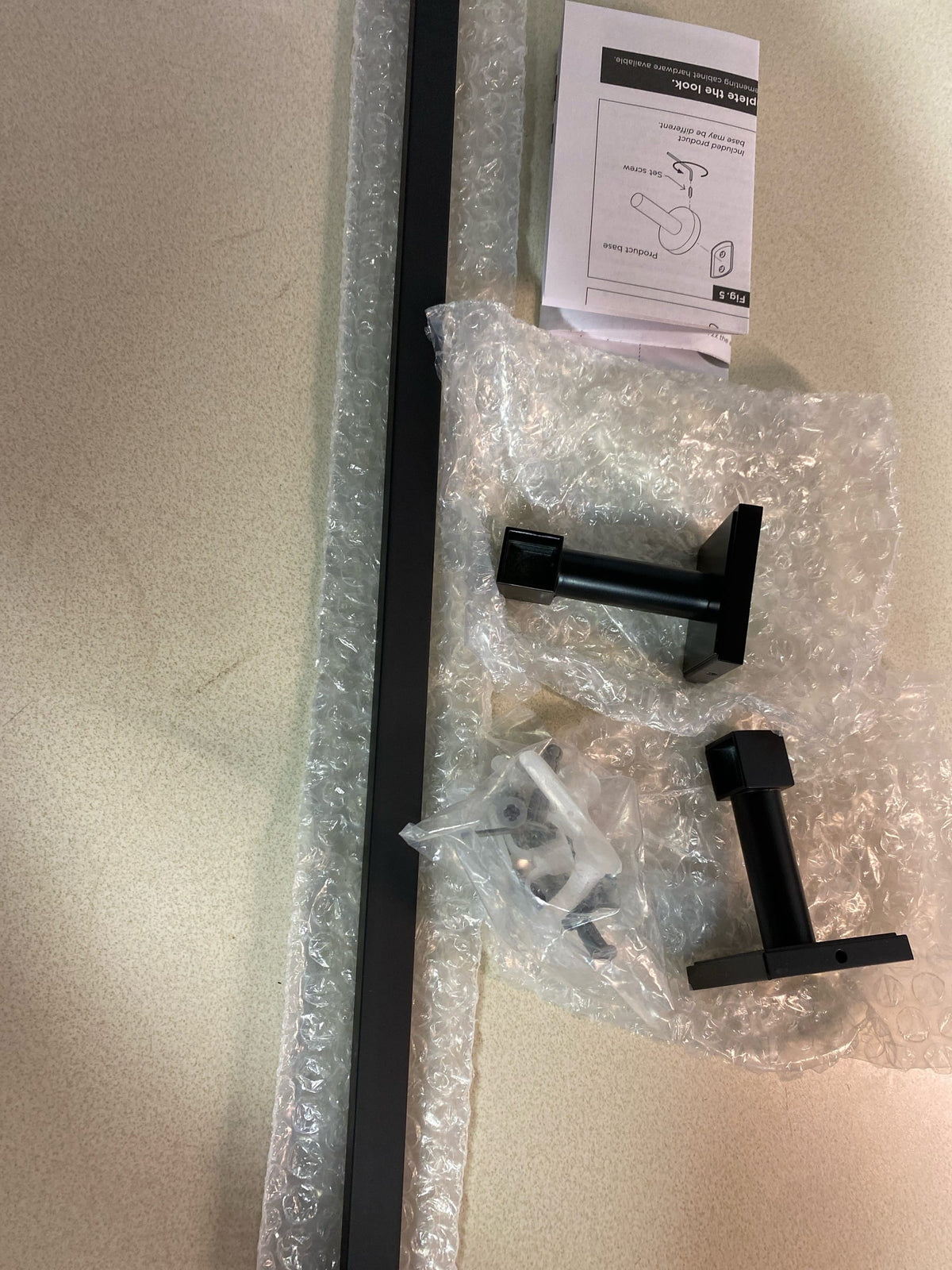 Amerock BH36074MB Appoint 24" Towel Bar - Matte Black