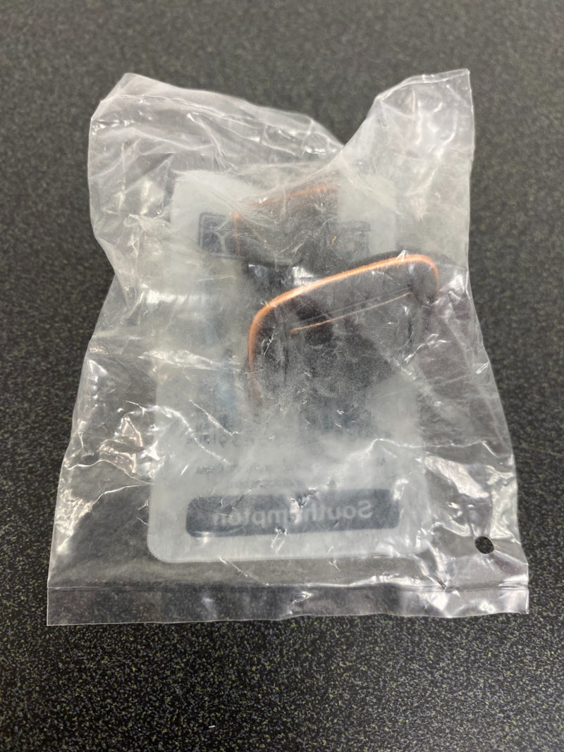 Liberty P20327-VBC-C Southampton 1-1/4 in. (32mm) Bronze with Copper Highlights Double Square Cabinet Knob