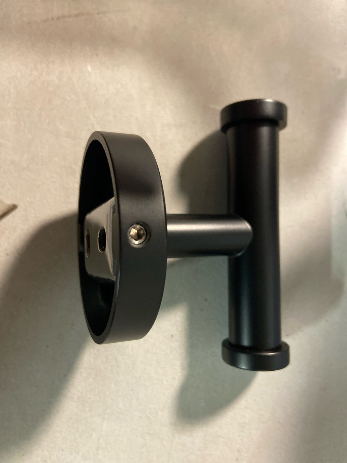 ICO Bath V67225 Lava Double Robe Hook - Matte Black