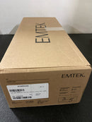 Emtek 4212MUS26RH Melrose Right Handed Full Plate Single Cylinder Keyed Entry Handleset with Milano Interior Lever - Polished Chrome