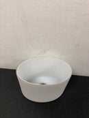 Home decorators collection 20367-001 Tustna 4-Light Brushed Nickel Bathroom Vanity Light with Opal Glass Shades