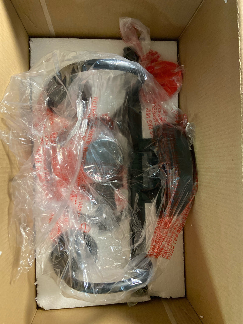 Globe Electric 63000004 3-Piece Bathroom Set, Matte Black, 15.5" 2-Light Vanity Light, Towel Ring, Toilet Paper Holder, Bulb Not Included