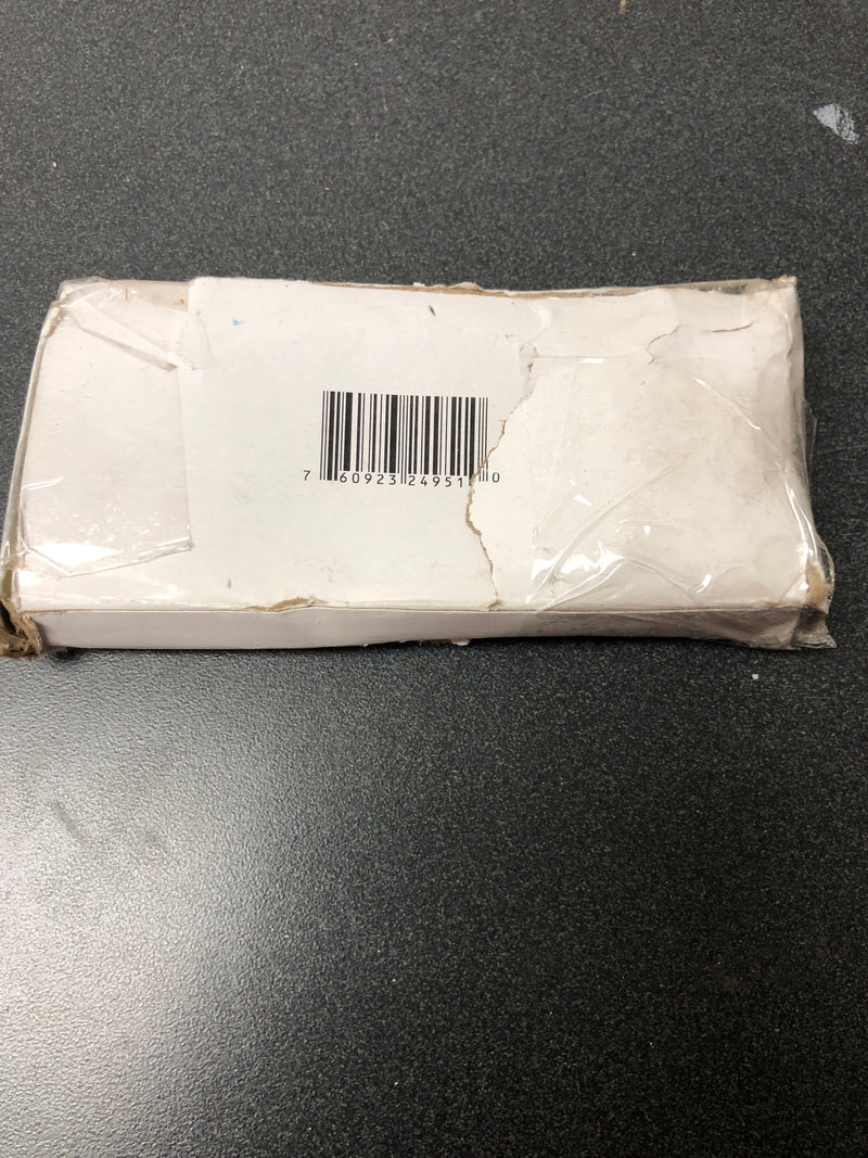 Deltana S44R53 4" x 4" Plain Bearing 5/8" Radius Corners Mortise Hinge - Pair - Polished Brass