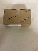 Baldwin 8208003DB Estate Single Cylinder Adjustable Deadbolt Latch - Polished Brass