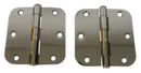 Emtek 91033US14 3.5"x3.5"x2.2mm Plain Bearing Door Hinge- Polished Nickel