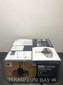 Hampton bay SFZ-500-2 Conyer 20 in. Indoor/Wet Outdoor 3-Speed Anywhere Fan Matte Black with Convenient Hanging Hook