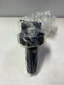 Progress Lighting P5626-60 Acrylic 1 Light 15" Tall Outdoor Wall Sconce with White Acrylic Globe - Black