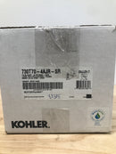 Kohler K-730T70-4AJR-SR Triton Bowe Cannock 1.2 GPM Wall Mounted Double Hole Bathroom Faucet - Less Drain Assembly - Vibrant Bright Nickel