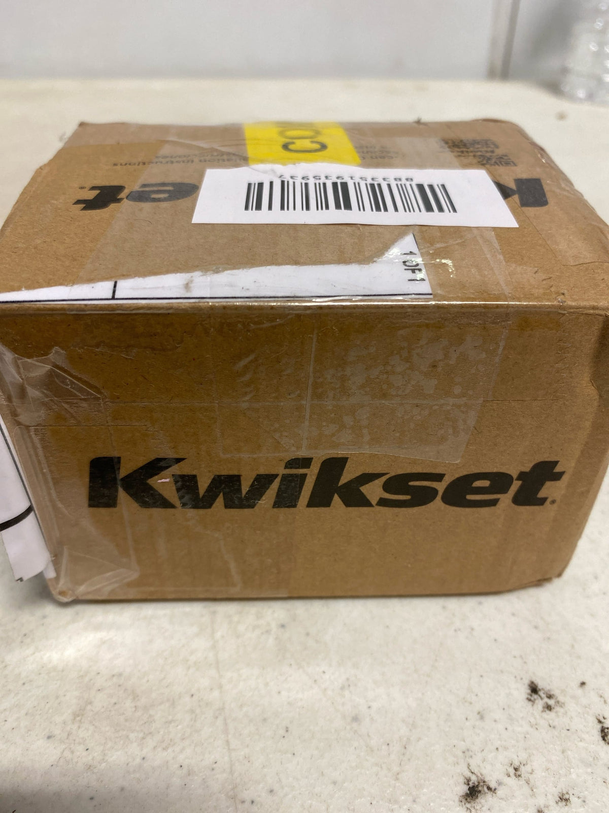 Kwikset 258SQT-S Downtown Low Profile Single Cylinder Deadbolt with SmartKey Technology - Satin Chrome