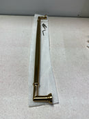 Emtek CS86913US4 Westwood 18 Inch Center to Center Handle Appliance Pull - Satin Brass