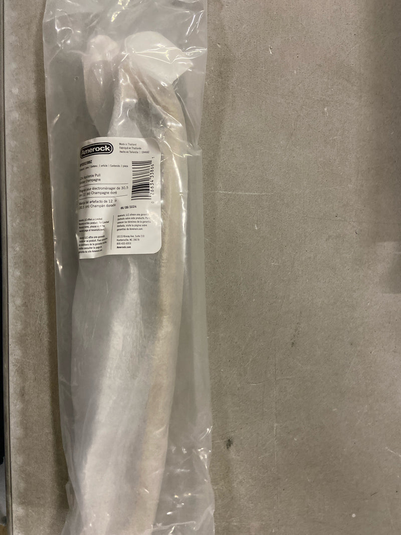 Amerock Surpass 12 inch (305mm) Center-to-Center Golden Champagne Appliance Pull, BP55523BBZ