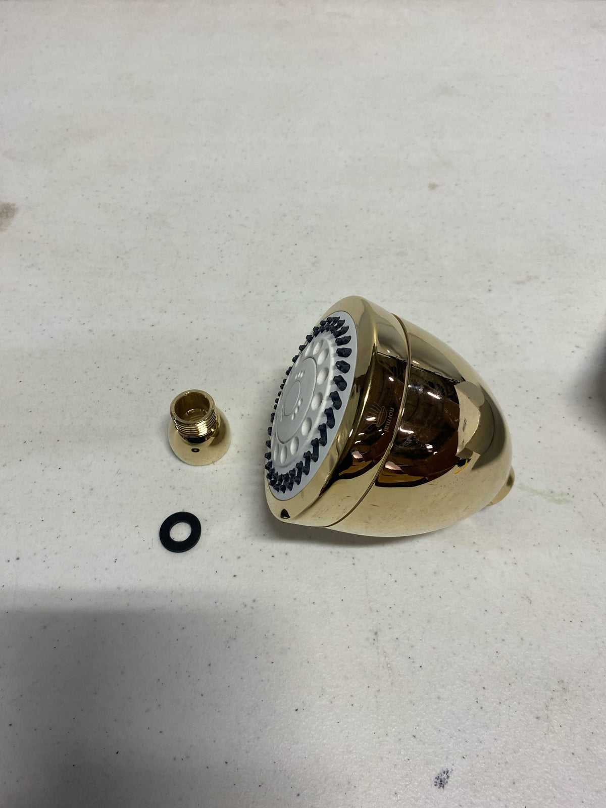 Perrin Rowe U.5800-EG 1.8 GPM Multi Function Rain Shower Head English Gold