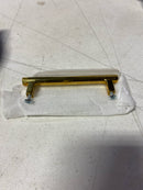 Baldwin 4417031BIN 4417.BIN Octagonal 4 Inch Center to Center Bar Cabinet Pull from The Estate Collection