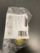 Amerock Riva 1-1/4 in. (32 mm) Dia Golden Champagne Round Cabinet Knob