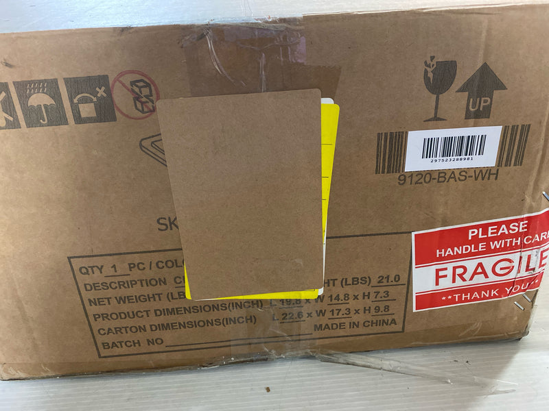 Miseno MVT-MALA25 Malaga 25" Stone Vanity Top - Grain White