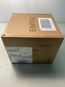 Emtek E4020US19 EMTouch Electronic Keypad Leverset from the Brass Modern Collection - Flat Black