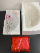 Filament design CLI-CPT203395098 Nadine 1-Light Matte White Sconce with Faux White Alabaster Glass