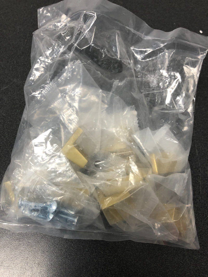 Franklin Brass P40838K-117-C Mirrored 1-1/16 Inch Long Finger Cabinet Pull - Pack of 10 - Brushed Brass