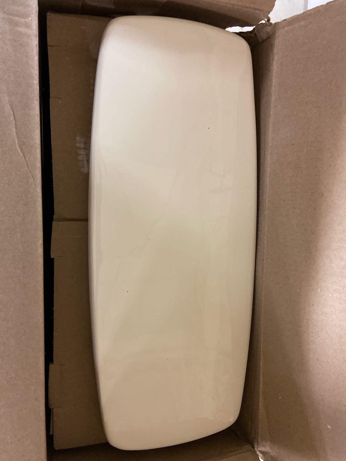TOTO Drake Transitional 1.28 GPF Toilet Tank with WASHLET+ Auto Flush Compatibility, Bone - ST786EA#03