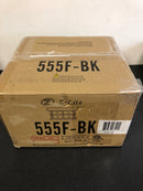 Z-Lite Exterior Additions Single Light 10" Wide Outdoor Flush Mount Drum Ceiling Fixture - Black