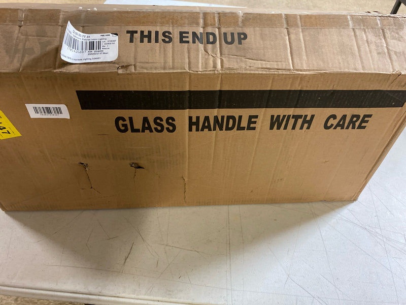 Kichler Harmony 33.5" Vanity Light in Brushed Nickel, 3-Light Traditional Bathroom Vanity with Clear Glass, (33.5" W x 8.25" H), 45895NI