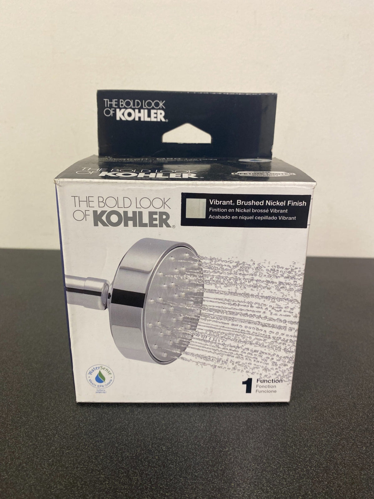 KOHLER Awaken Polished Chrome 1-Spray Shower Head 1.75-GPM (6.6-LPM)