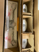 Justice Design Group FSN-8443-30-OPAL-NCKL Fusion 3 Light 27" Wide Bathroom Vanity Light with Oval Opal Shades from the Era Series - Brushed Nickel