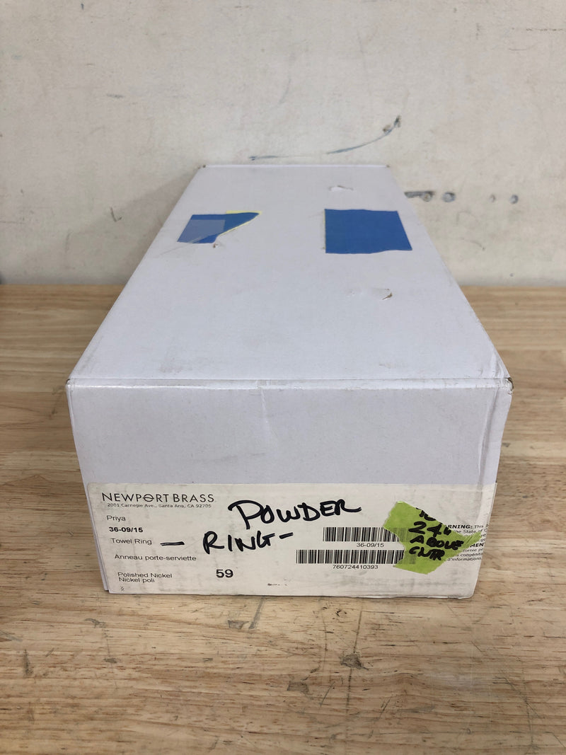 Newport Brass 36-09/15 Bathroom-Hardware, Polished Nickel