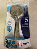 Moen Engage Spot Resist Brushed Nickel Six-Function 5.5-Inch Sprayhead Handshower Showerhead with Magnetix, 26558SRN