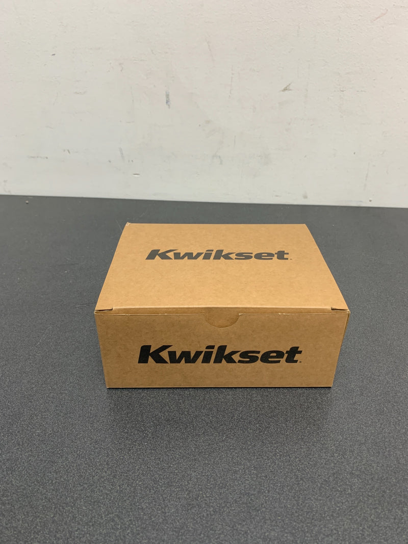 Kwikset 730HFLSQT-15V1 Halifax Privacy Door Lever Set with Square Rose - Satin Nickel