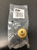 Century 20613-BG Round 1 Inch Mushroom Cabinet Knob - Brushed Gold
