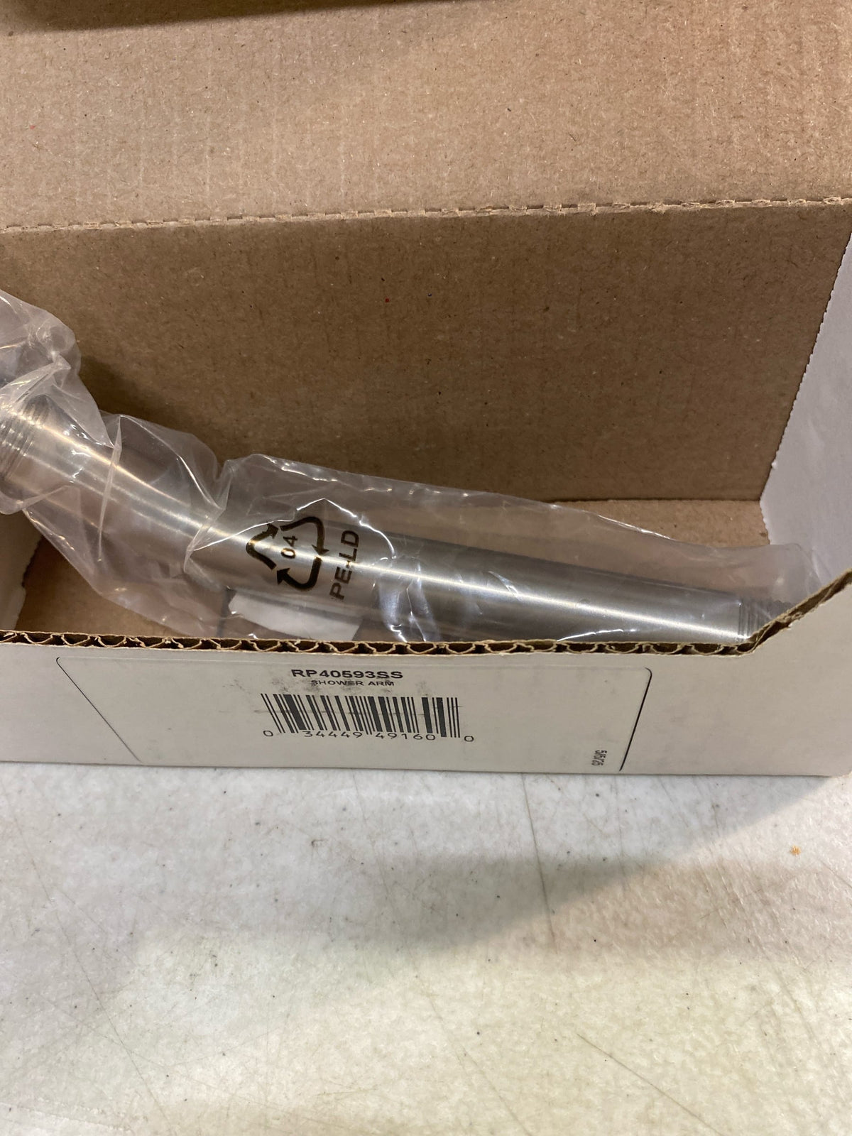 Delta RP40593SS 7" Wall Mounted Shower Arm - Brilliance Stainless