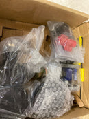 EMTEK Concealed Fastener Disk Rosette Passage Set with Matching Finish Round Knob - Choice of 7 Finishes - C5109ROUUS19 - Flat Black (US19)